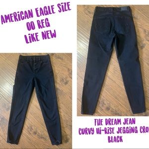 American Eagle black Jeans size 00 Reg